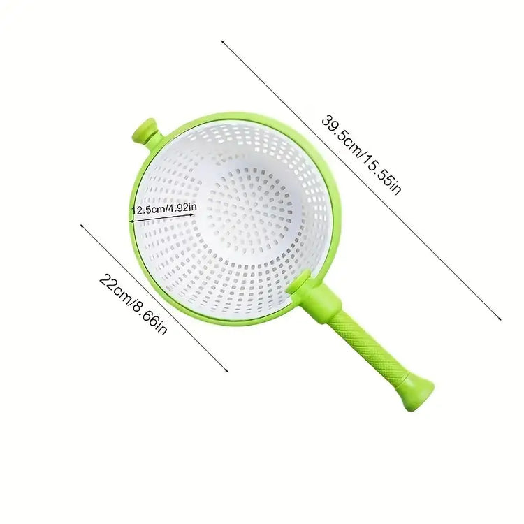 Salad Spinner Set with Vegetable Dryer and Colander - Image 5