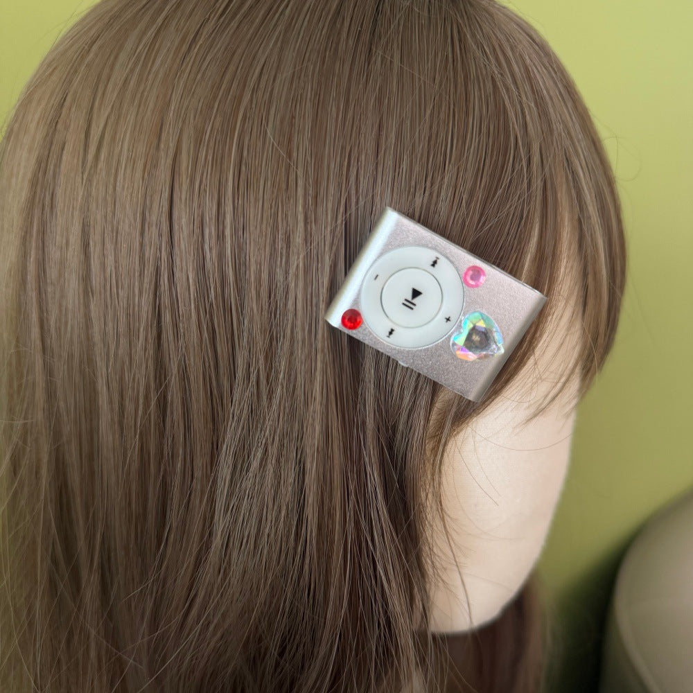 Original MP3 Music Note Hair Clips