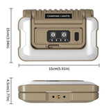 Multi-Light Source Folding Camping Lamp