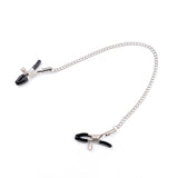 Metal Nipple Clips with Chain and Bells