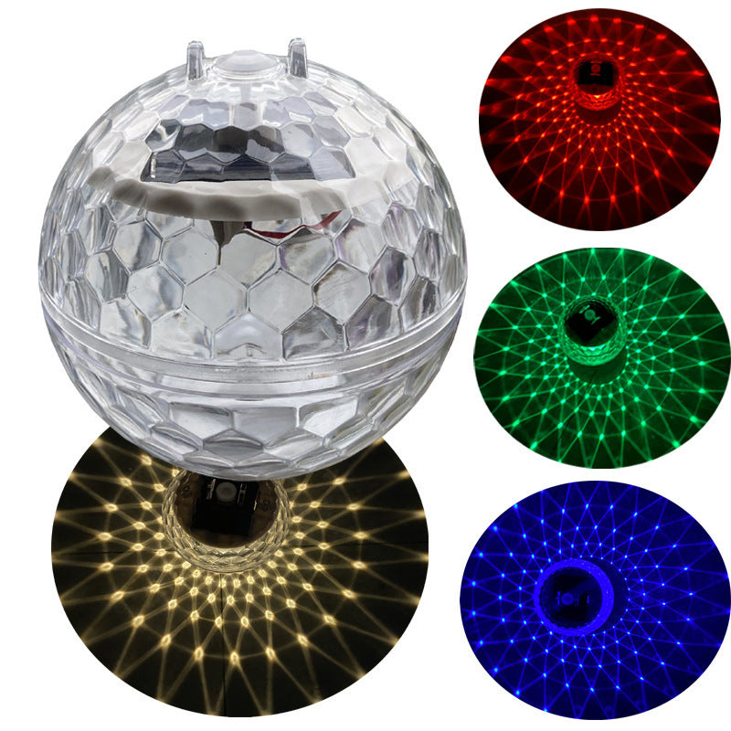 Outdoor Solar Floating Pond Light with Color Changing