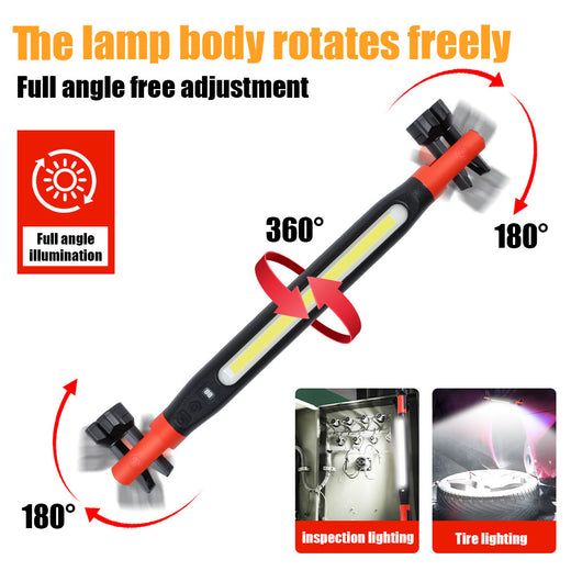 LED Rechargeable Magnetic Work Light with Hook