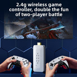 Wireless Retro Game Console with Dual Controllers