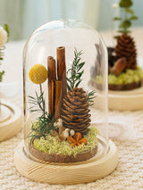 Eternal Flower Glass Dome Display