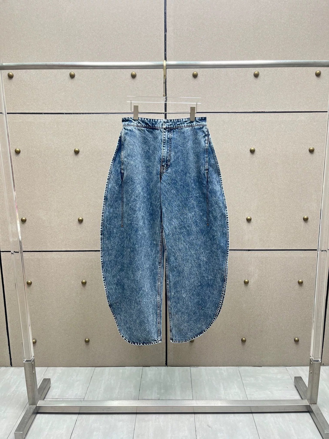Retro Denim Waistcoat and Jeans Set