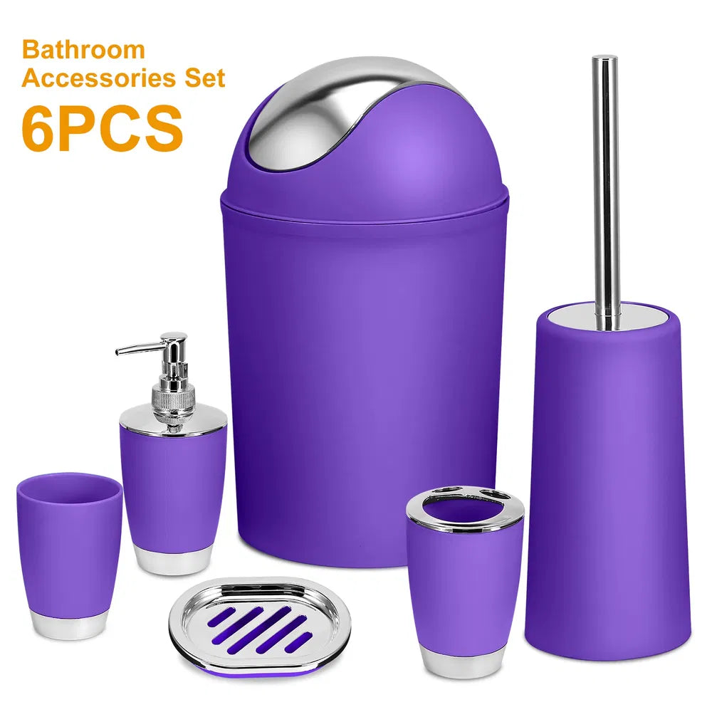 Bathroom tumbler and small organizer jar from the set