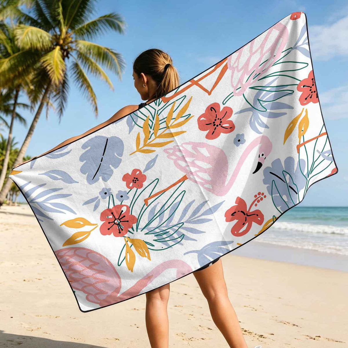 Microfiber Car Seat Cover and Beach Mat