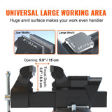 6-Inch Bench Vise with Anvil2