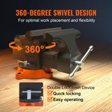 6-Inch Bench Vise with Anvil4