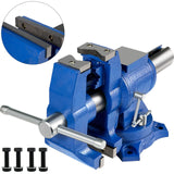 Arbasa 6-Inch Heavy Duty Bench Vise angle view