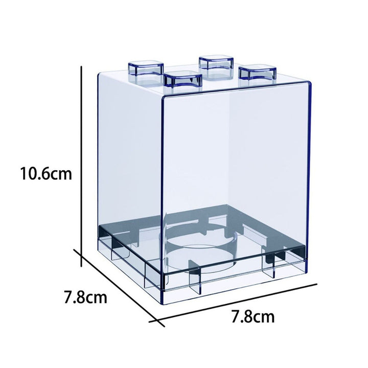 Stackable Acrylic Display Case with Dustproof Cover