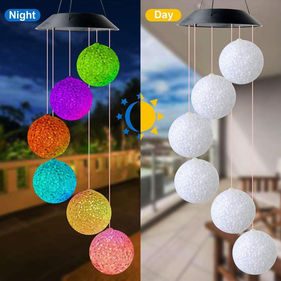 Solar Powered Wind Chime Garden Lights Outdoor & Pond Lighting product image 2