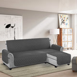 L-Shaped Sofa Slipcover Pet Protective Furniture Cover