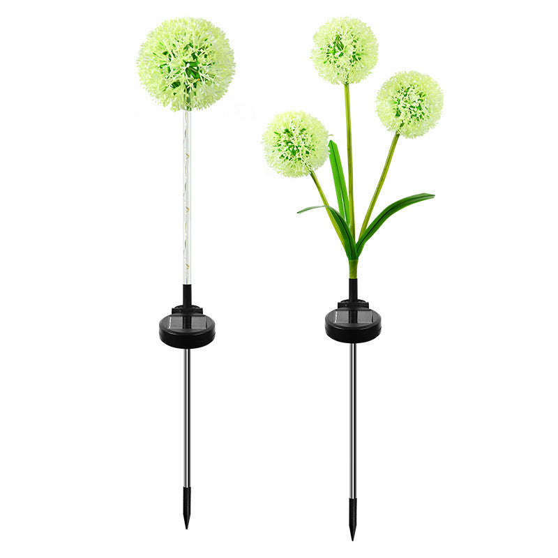 Outdoor Solar Dandelion Ball Light
