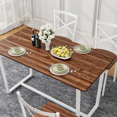 6 Piece Kitchen Dining Table Set
