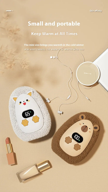 Rechargeable Hand Warmer — Portable USB Pocket Heater