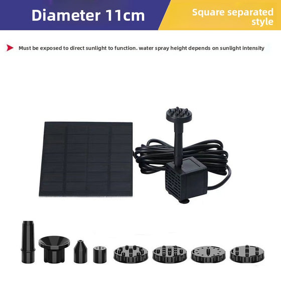 Solar Powered Garden Fountain with LED Lights Garden & Outdoor product image 6