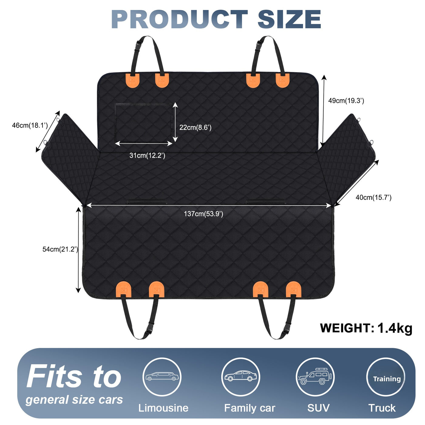 Pet Car Seat Mat Waterproof
