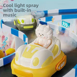 Remote Control Bumper Car with Drift and Ejection Features
