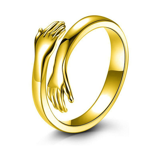 Adjustable Love Hug Couple Fashion Ring product image 5