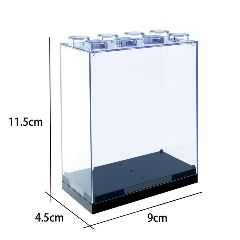 Stackable Acrylic Display Case with Dustproof Cover
