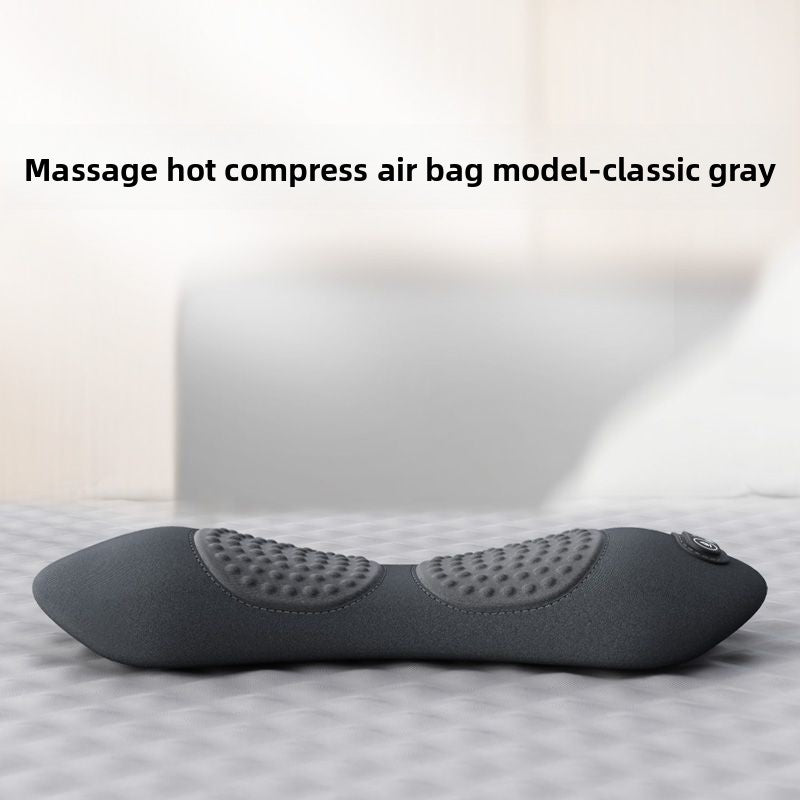 Lumbar massage pillow