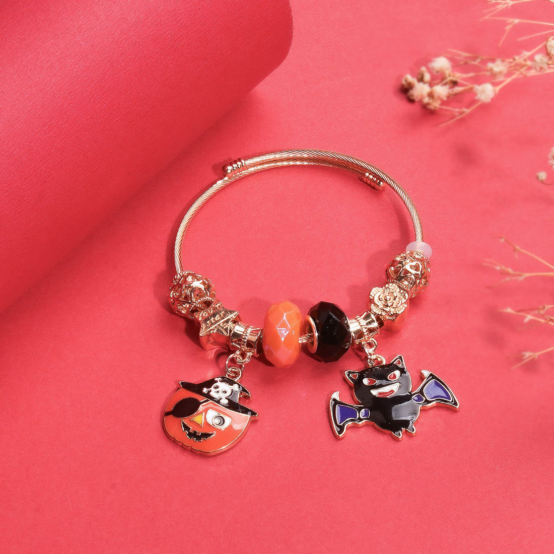 Halloween Beaded Bracelet DIY