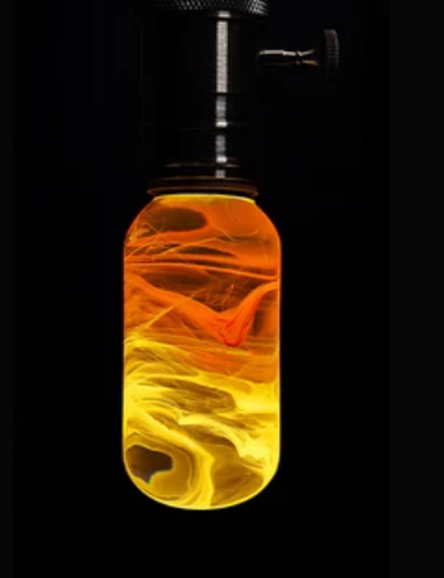 EP Light Flame Resin LED Ambient Lamp