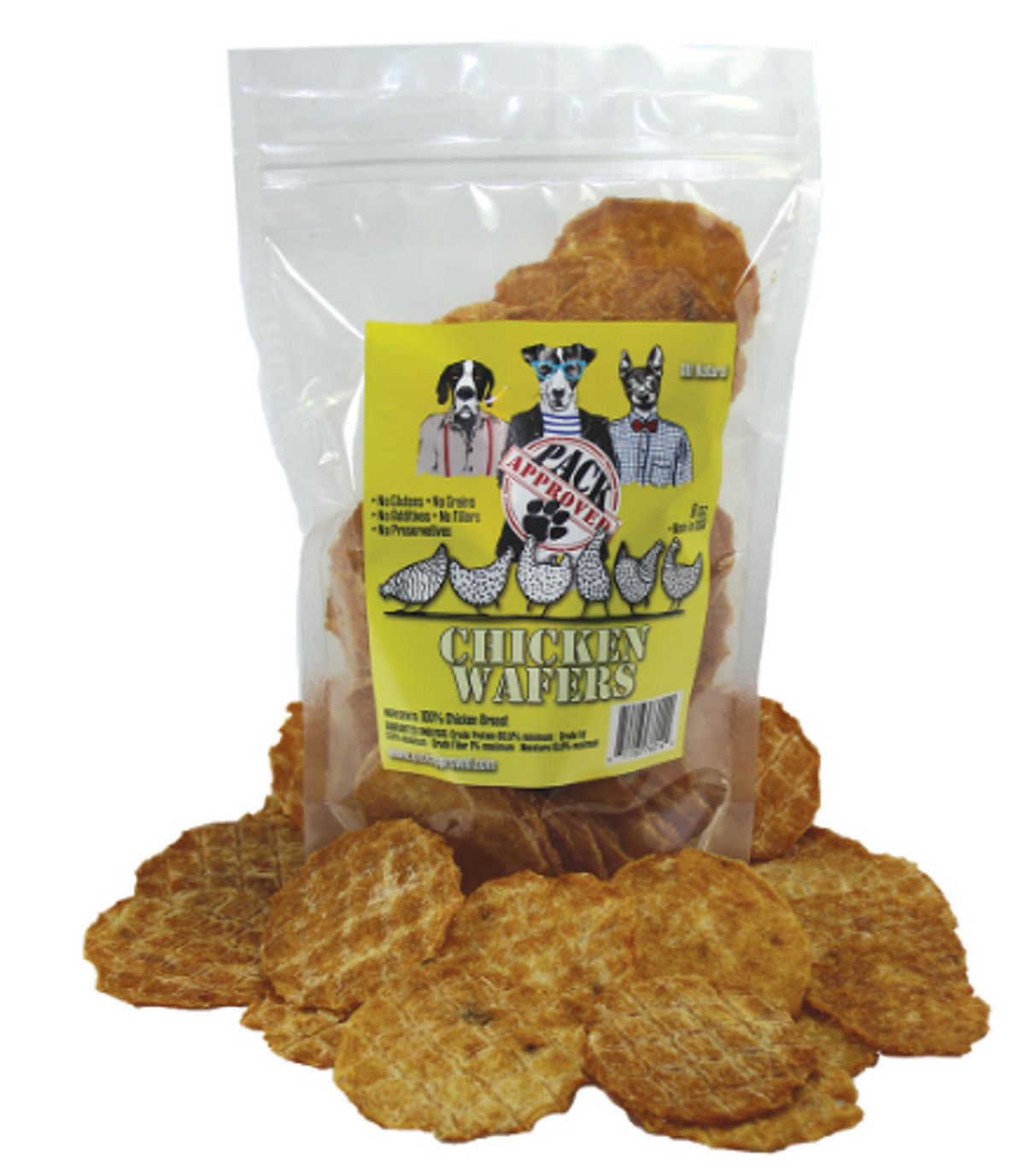 Planet Wise Chicken Wafers - 16 oz Bag