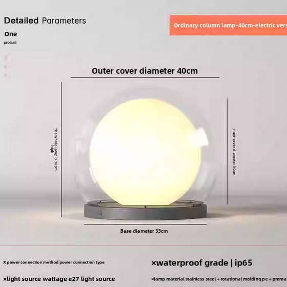 Solar Powered Outdoor Column Light Outdoor & Pond Lighting product image 6