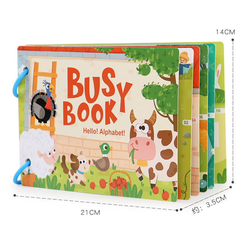 Childrens Educational Reusable Sticker Book