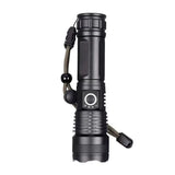 P50 tactical flashlight in use