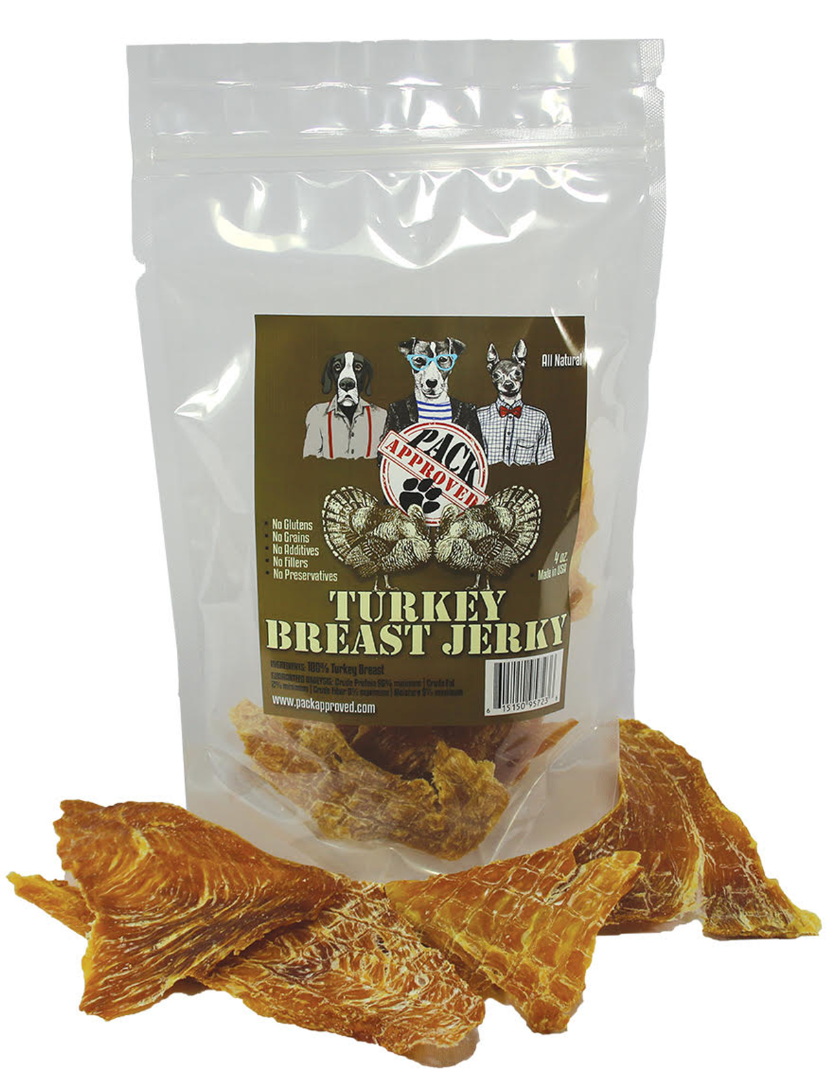 Planet Wise Turkey Breast Jerky - 4 oz