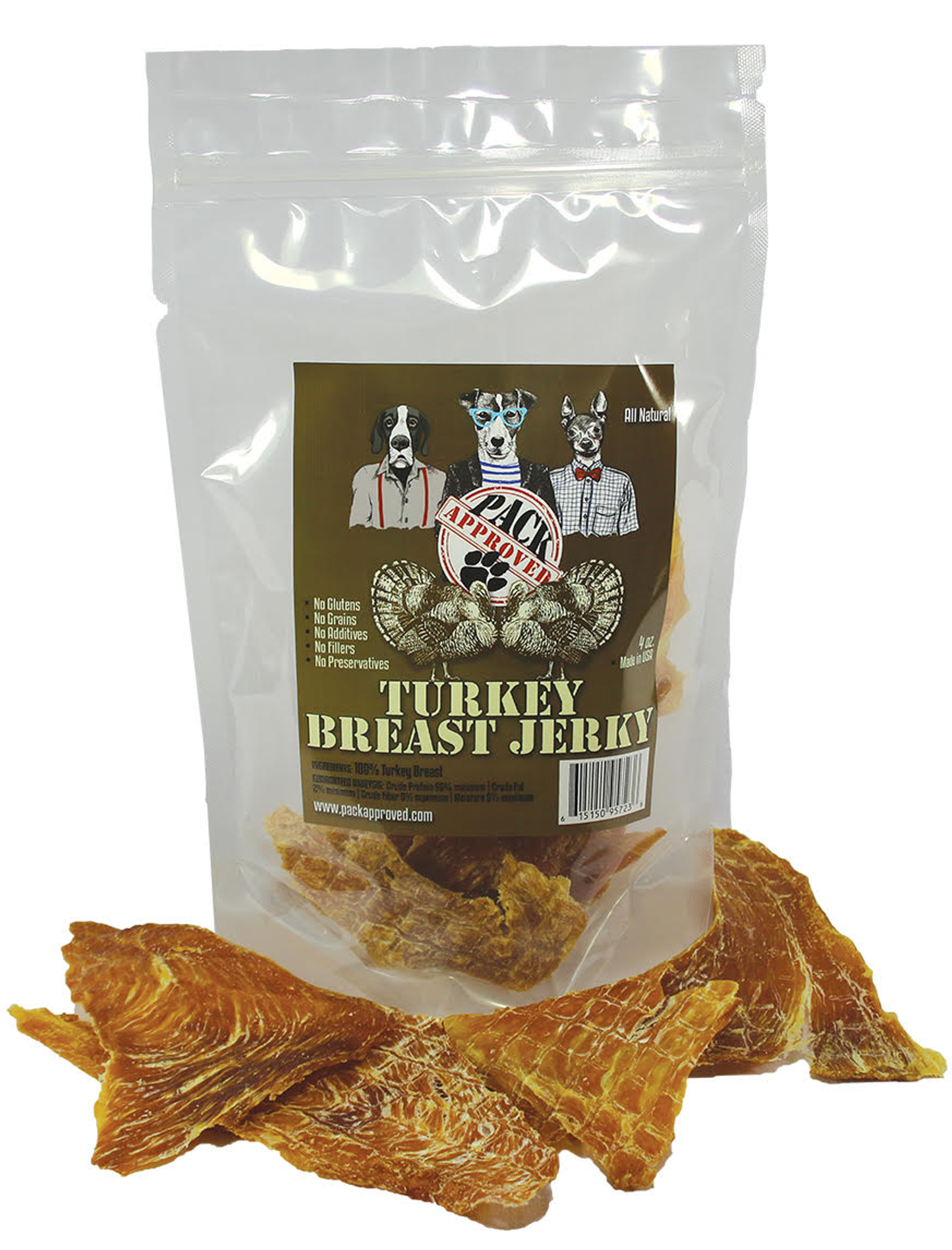 Planet Wise Turkey Breast Jerky - 4 oz