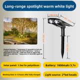 Solar Powered Color Changing Outdoor Lawn Light