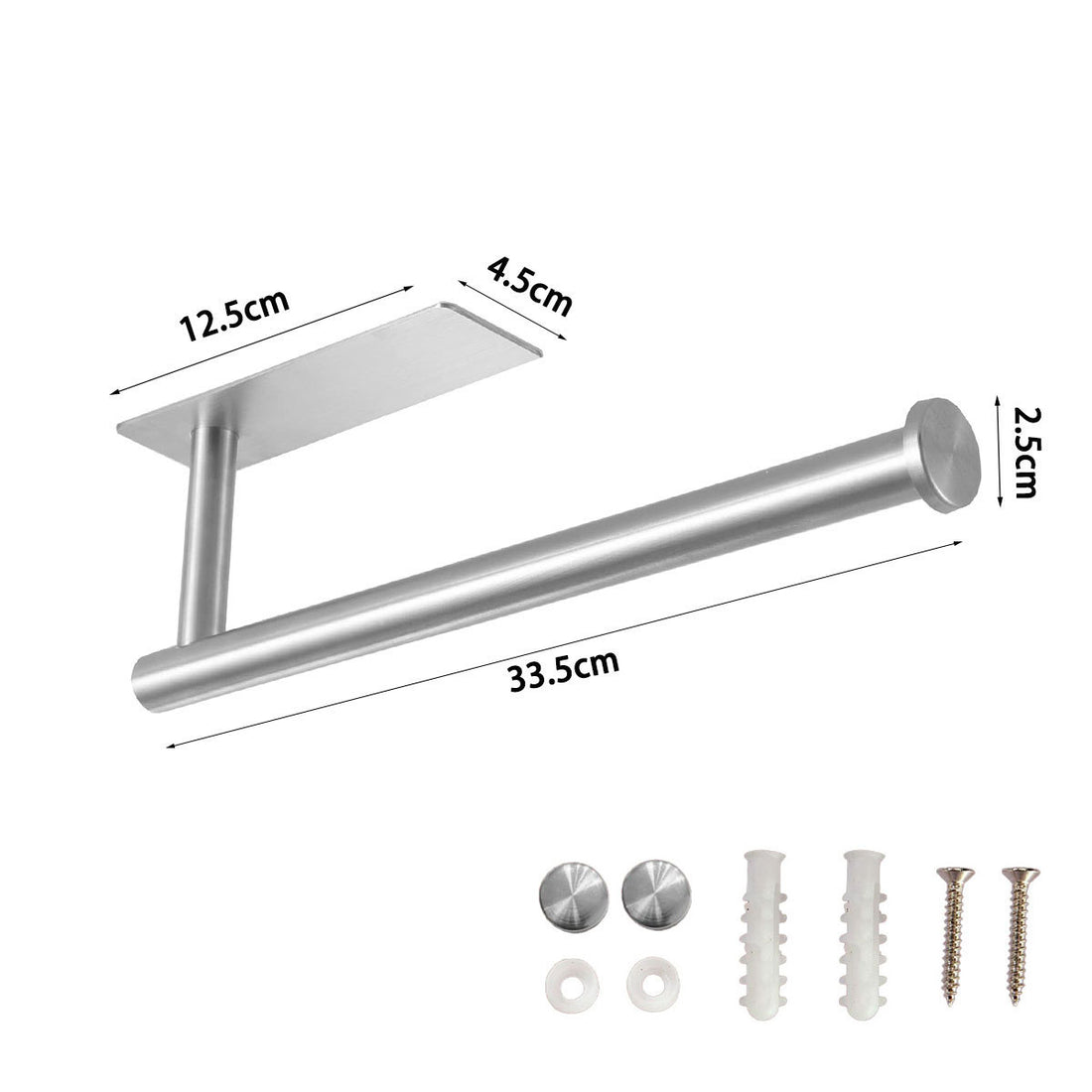 Stainless Steel Wall Mount Paper Towel Holder