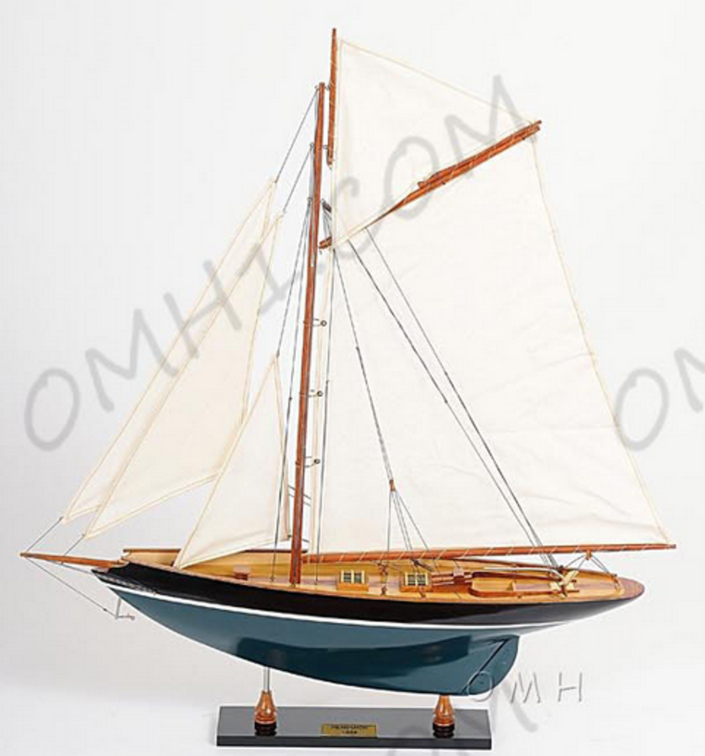 Painted Pen Duick Model Sailing Boat