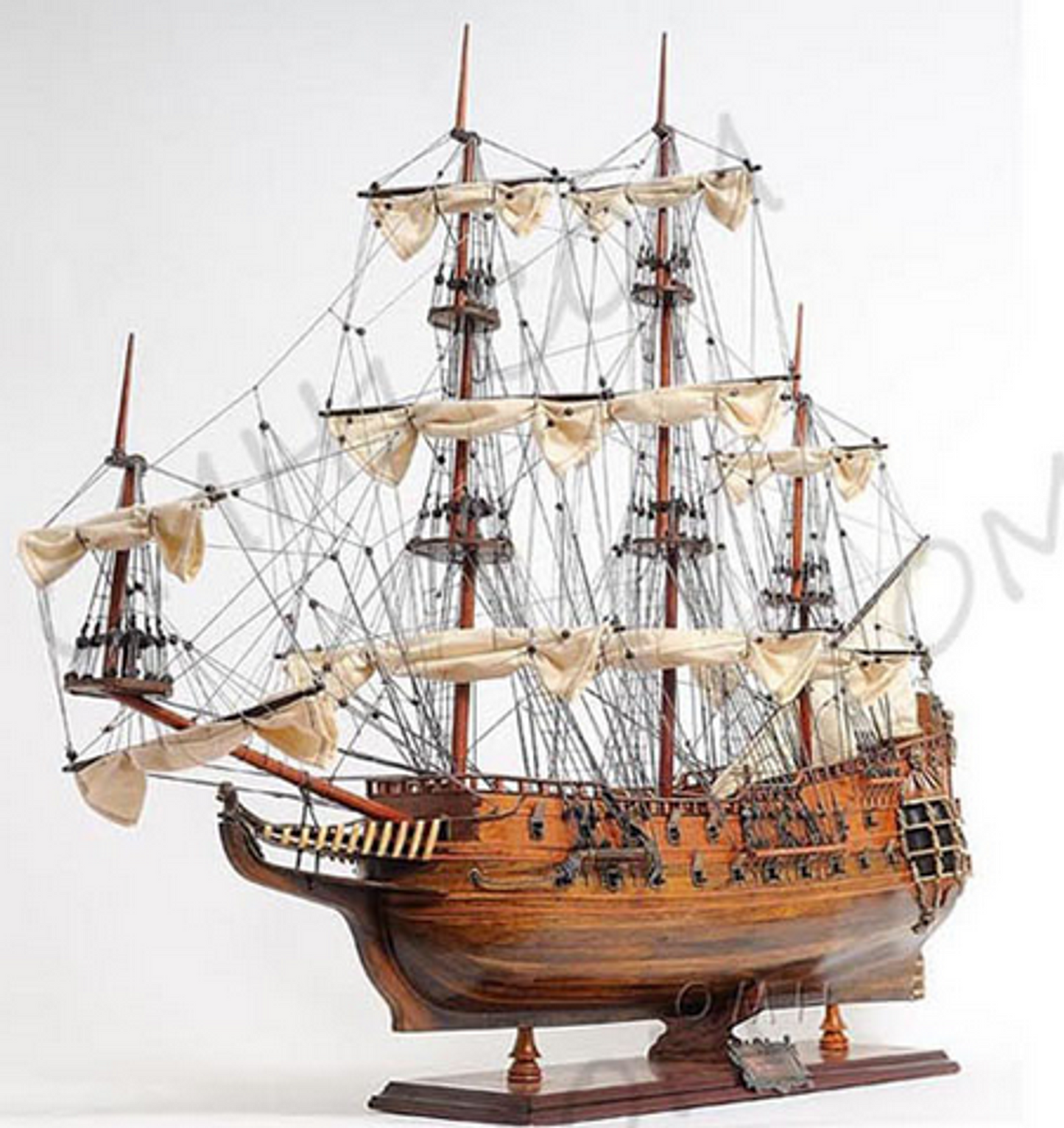 Royal Navy HMS Fairfax Model Ship