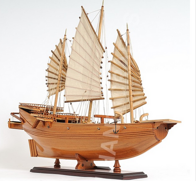 Bruce Lee Inspired Chinese Junk Model Ship