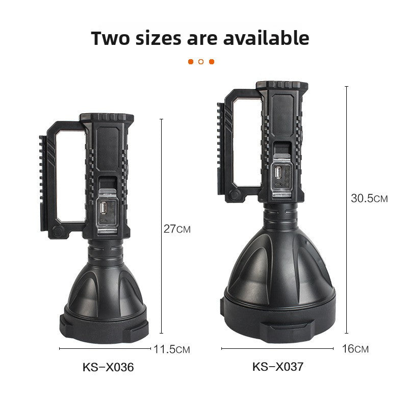 USB Rechargeable Waterproof Portable LED Searchlight
