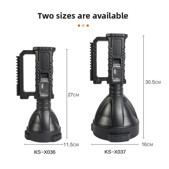 USB Rechargeable Waterproof Portable LED Searchlight Outdoor Lighting & Tools product image 4