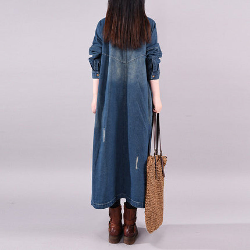 Denim Shirtdress