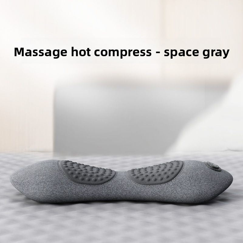 Lumbar massage pillow