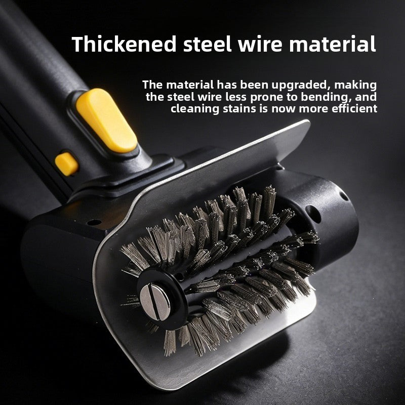 Electric barbecue brush