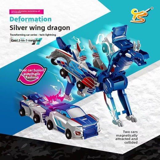 Transformable Dragon Pegasus Toy Car product image 1