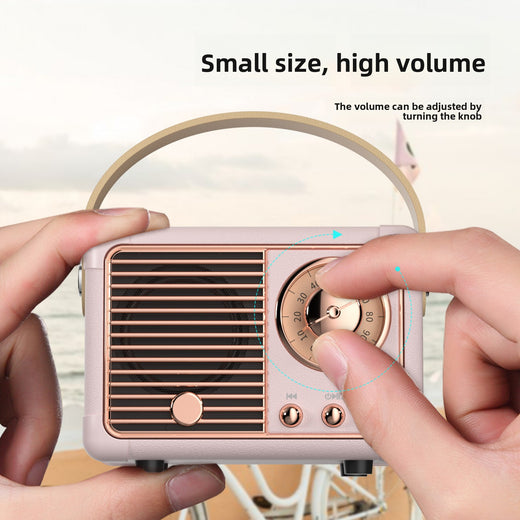 Retro Bluetooth Speaker with USB TF Card Support product image 3