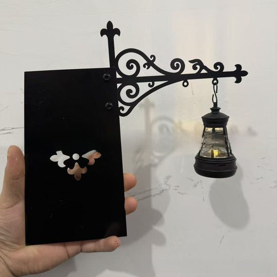 Decorative Iron Lantern Light for Shelf Desk Garden Tables & Desks product image 4