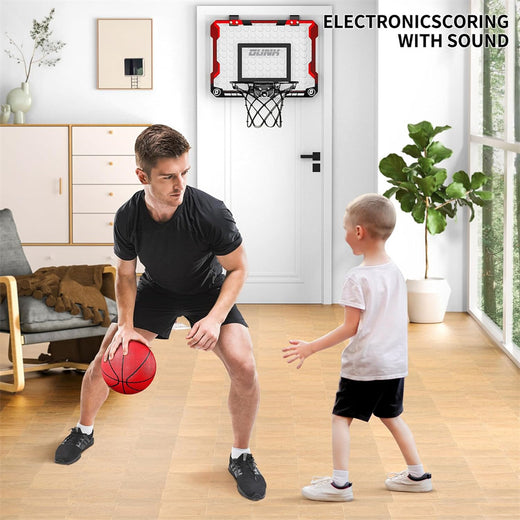 Childrens Basketball Hoop Set with Scorekeeper
