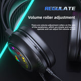 Over-ear wired headphones