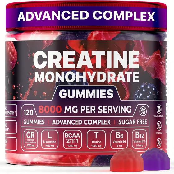 Creatine Vitamin Gummies Dietary Supplement product image 4
